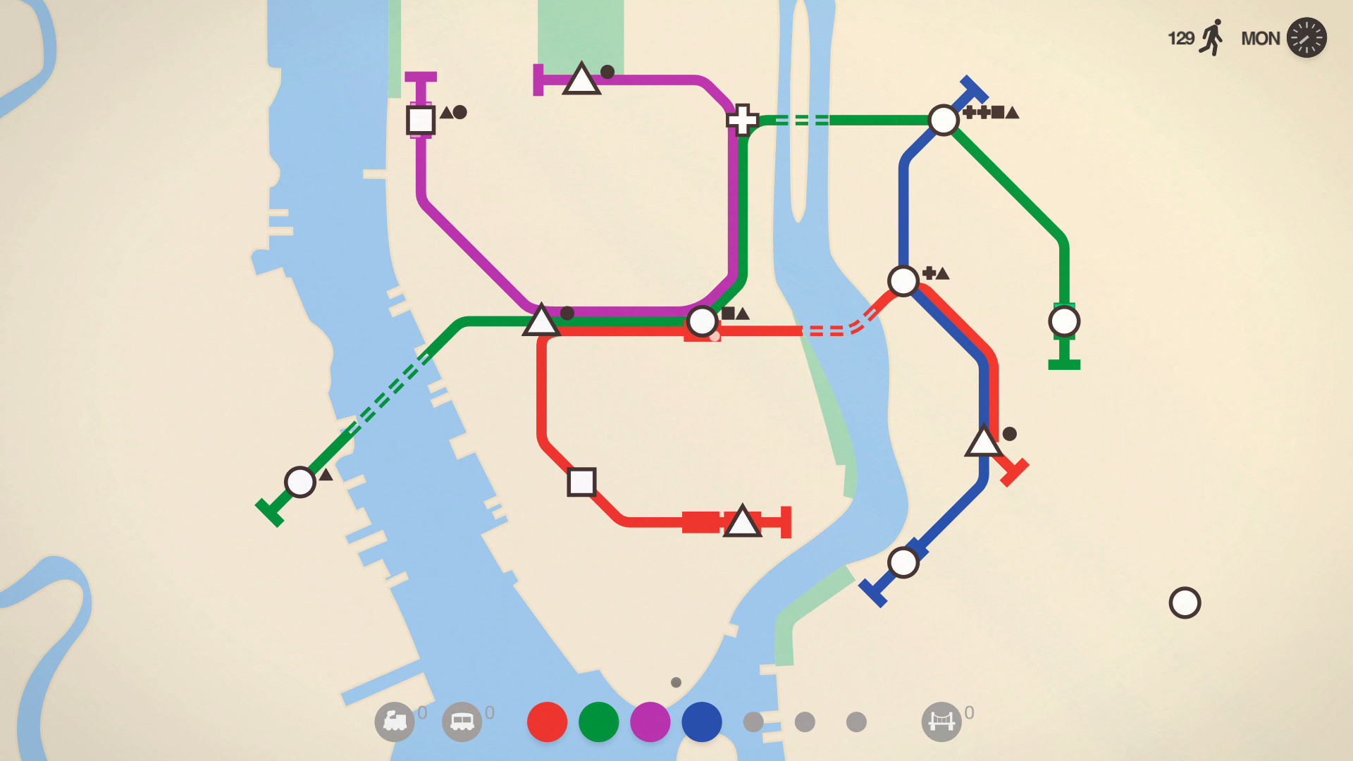 Mini Metro screenshot 2